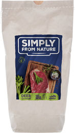 Produktbild von SIMPLY FROM NATURE Oven Baked Dog Food with deer / mit Hirsch 1,2 kg