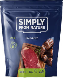 Produktbild von SIMPLY FROM NATURE Sausages with deer Würste mit Hirsch 300 g