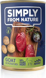 Produktbild von SIMPLY FROM NATURE Ziege mit Kartoffel - 400 g