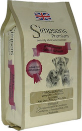 Produktbild von Simpsons Premium Adult Sensitive Huhn & Kartoffel - 2 x 12 kg