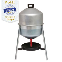 Produktbild von Siphontränke 30 Liter verzinkt - Geflügel Tränke - Hühner Tränke