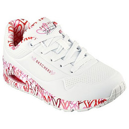 Produktbild von Skechers Damen Sneaker Skechers X Jgoldcrown Uno Loving Love Weiß/Pink