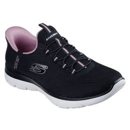 Produktbild von Skechers Damen Sneaker Summits Dream Chaser Black Mesh/ Mauve Trim 39