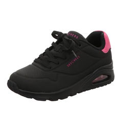 Skechers Damen Sneaker Uno Pop Back Schwarz – Bild 1 von 5
