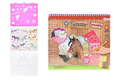Produktbild von Skizzenblock Pferde