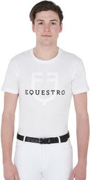 Produktbild von Slim-Fit T-Shirt mit Logo Equestro
