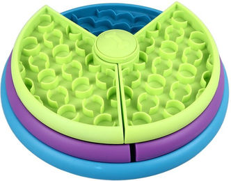 Produktbild von Slow Feeder Hundenapf mit rotierendem Spielbrett