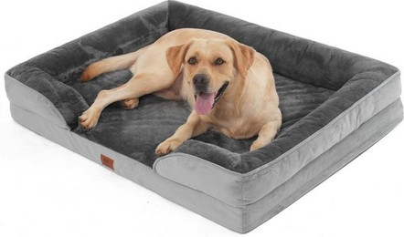 Produktbild von SLPRO orthopädisches Hundebett aus Flanell-Gemisch