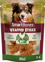 Produktbild von SmartBones Chicken Wrapped Sticks Mini Hundesnack mit Huhn für kleine Hunde