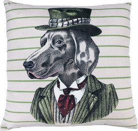 Produktbild von Smartpet Kissen Funny Dogs beige-grün 40x40 cm