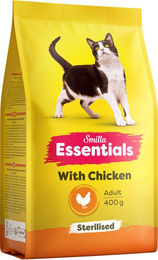 Produktbild von Smilla Essentials Adult Sterilised mit Huhn - 2 kg (5 x 400 g)