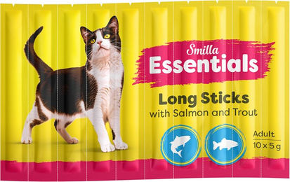 Produktbild von Smilla Essentials Sticks - Lachs und Forelle (10 x 5 g)