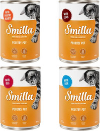 Produktbild von Smilla Geflügeltöpfchen 6 x 400 g - Mixpaket