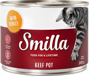 Produktbild von Smilla Rindtöpfchen Rind mit Pute - 6 x 200 g