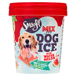 Produktbild von Smoofl Eis Mix für Hunde Wassermelone