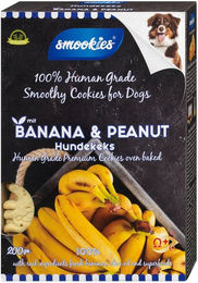 smookies Banane & Erdnuss, 200g, ein Keks, den Hunde lieben!, Ergänzungsfuttermittel für: Hunde – Bild 1 von 4