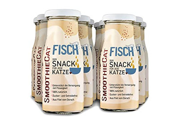 Produktbild von SmoothieCat Fisch Katzensmoothie Flüssignahrung - 12 x 150 ml