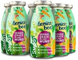 Produktbild von SmoothieDog Gemüsebeet vegetarischer Hundesmoothie - 6 x 250 ml