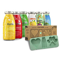 Produktbild von SmoothieDog Hundeeis Eisform mit 6er Mix Probierset - 6 x 250 ml