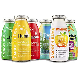 Produktbild von SmoothieDog Hundesmoothie 6er Probierset - 6 x 250 ml