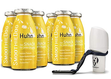 Produktbild von SmoothieDog Hundesmoothie Huhn mit Doggyroller - 6 x 250 ml