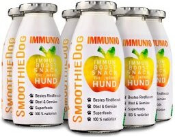 Produktbild von SmoothieDog Immunio Hundesmoothie Rind - 6 x 250 ml
