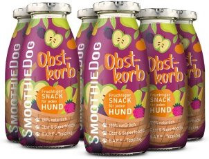 Produktbild von SmoothieDog Obstkorb Hundesmoothie - 12 x 250 g