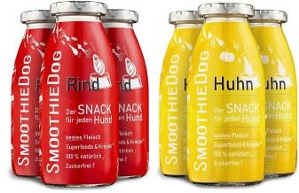 Produktbild von SmoothieDog Rind / Huhn Hundesmoothie - 6 x 250 ml