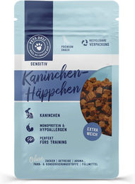 Produktbild von Snack Training Kaninchen Häppchen für Hunde - 90 g
