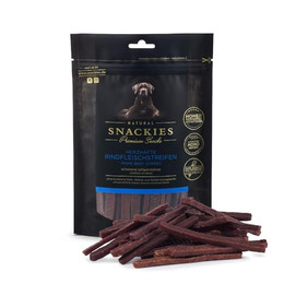 Produktbild von Snackies Herzhafte Rindfleischstreifen Hundesnack - 170 g