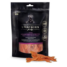 Produktbild von Snackies Hundesnack Feine Hühnerbruststreifen - 180 g