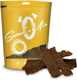 Produktbild von SnackOMio Fleischstreifen 125 Gramm Hundesnack 8 x 125 Gramm Lamm