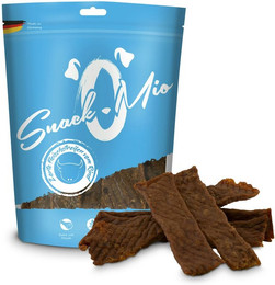 Produktbild von SnackOMio Fleischstreifen 125 Gramm Hundesnack 8 x 125 Gramm Rind