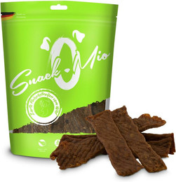 Produktbild von SnackOMio Fleischstreifen 125 Gramm Hundesnack 8 x 125 Gramm Wild