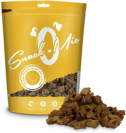 Produktbild von SnackOMio krosse Fleischwürfel 125 Gramm Hundesnack 8 x 125 Gramm Lamm
