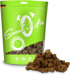 Produktbild von SnackOMio krosse Fleischwürfel 125 Gramm Hundesnack 8 x 125 Gramm Wild