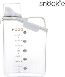 Produktbild von SNOEKIE Futterbehälter Snoekie Tierfuttervorratsbehälter mit Deckel 2L