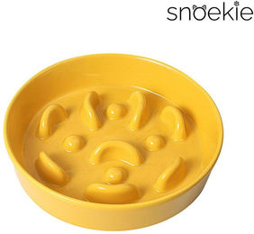 SNOEKIE Napf snoekie Porzellan Anti-Schling-Napf Buntes Design15×15×3.5cm – Bild 1 von 3