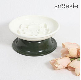 SNOEKIE Napf snoekie Porzellan Anti-Schling-Napf HCT-LB17M – Erhöhtes Design – Bild 1 von 5