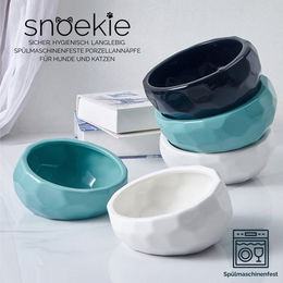 Produktbild von SNOEKIE Napf snoekie Porzellan-Haustiernapf – Modernes Design