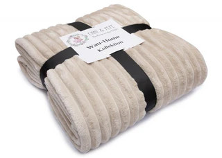 Produktbild von Sofadecke Kuschelcord creme