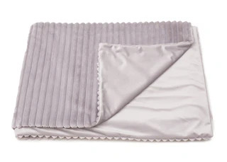 Produktbild von Sofadecke Kuschelcord hellgrau