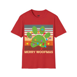 Produktbild von Softstyle T-Shirt Merry Woofmas