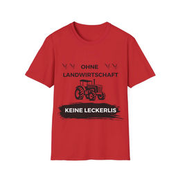 Produktbild von Softstyle T-Shirt Ohne Landwirtschaft keine Leckerlis