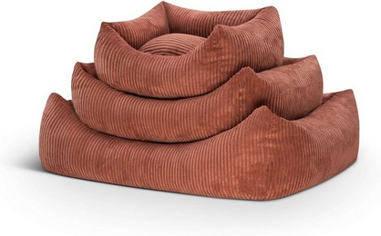 Produktbild von softwalls Orthopädisches Hundebett Cord Lachsrot S