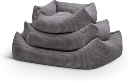 Produktbild von softwalls Orthopädisches Hundebett Cord Quarzgrau S