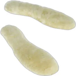 Sohlen von Stiefeln aus Schaffell Horze – Bild 1 von 2