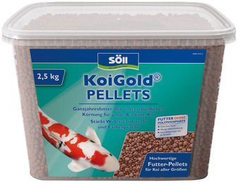 Söll KoiGold Pellets Ganzjahresfutter - 2,5 kg – Bild 1 von 4
