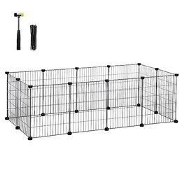 Produktbild von SONGMICS DIY-Kleintiergehege aus Metallgitter