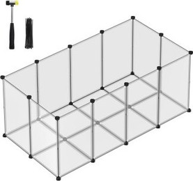 Produktbild von SONGMICS Freigehege mit Bodenplatten L-XXL